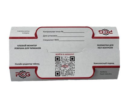 PCG® 100 клеевой монитор-ловушка для тараканов с онлайн-редактором таблиц
