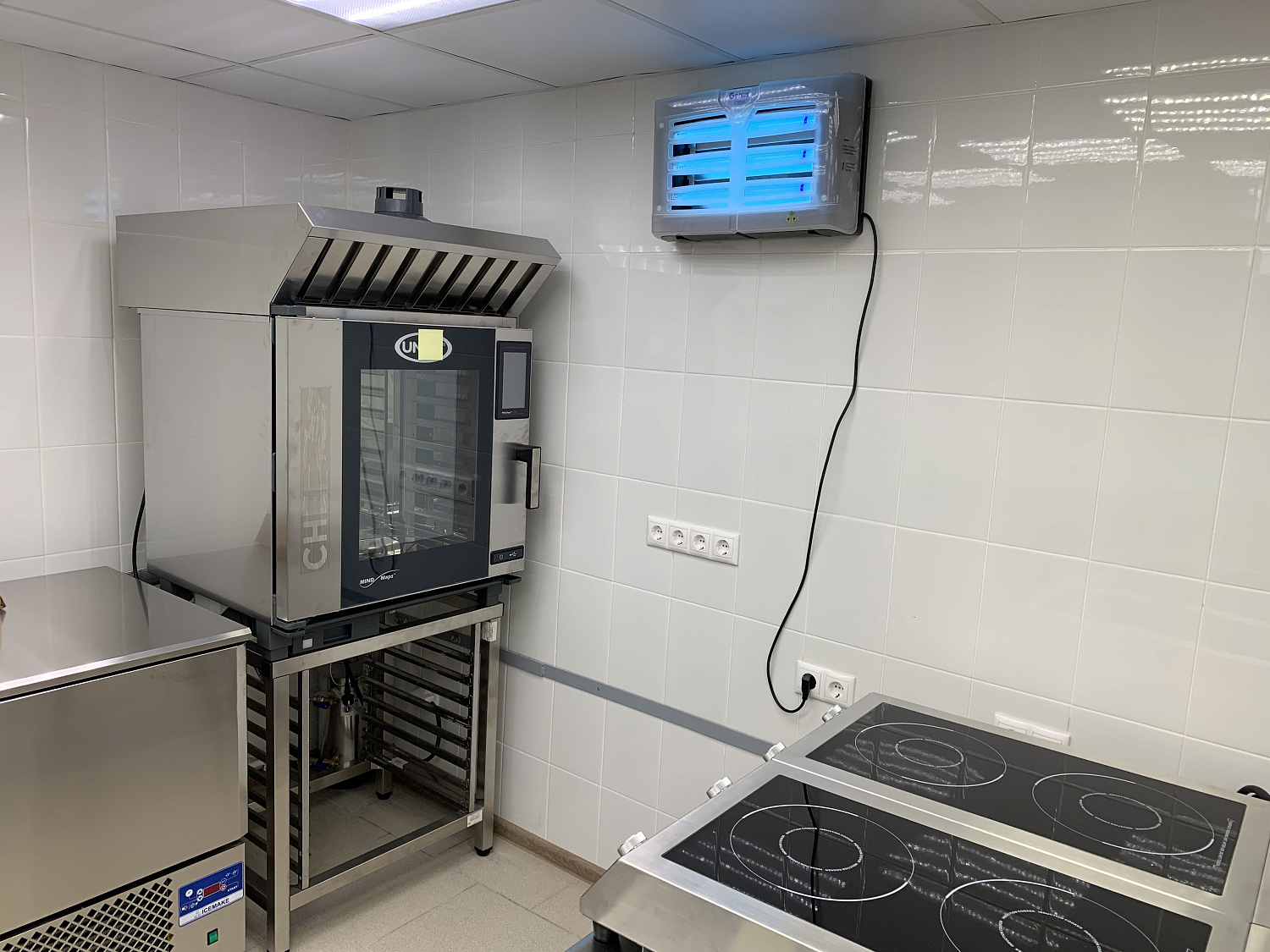 Оснащение учебной кухни в ФБУЗ "ЦГОН" Роспотребнадзора