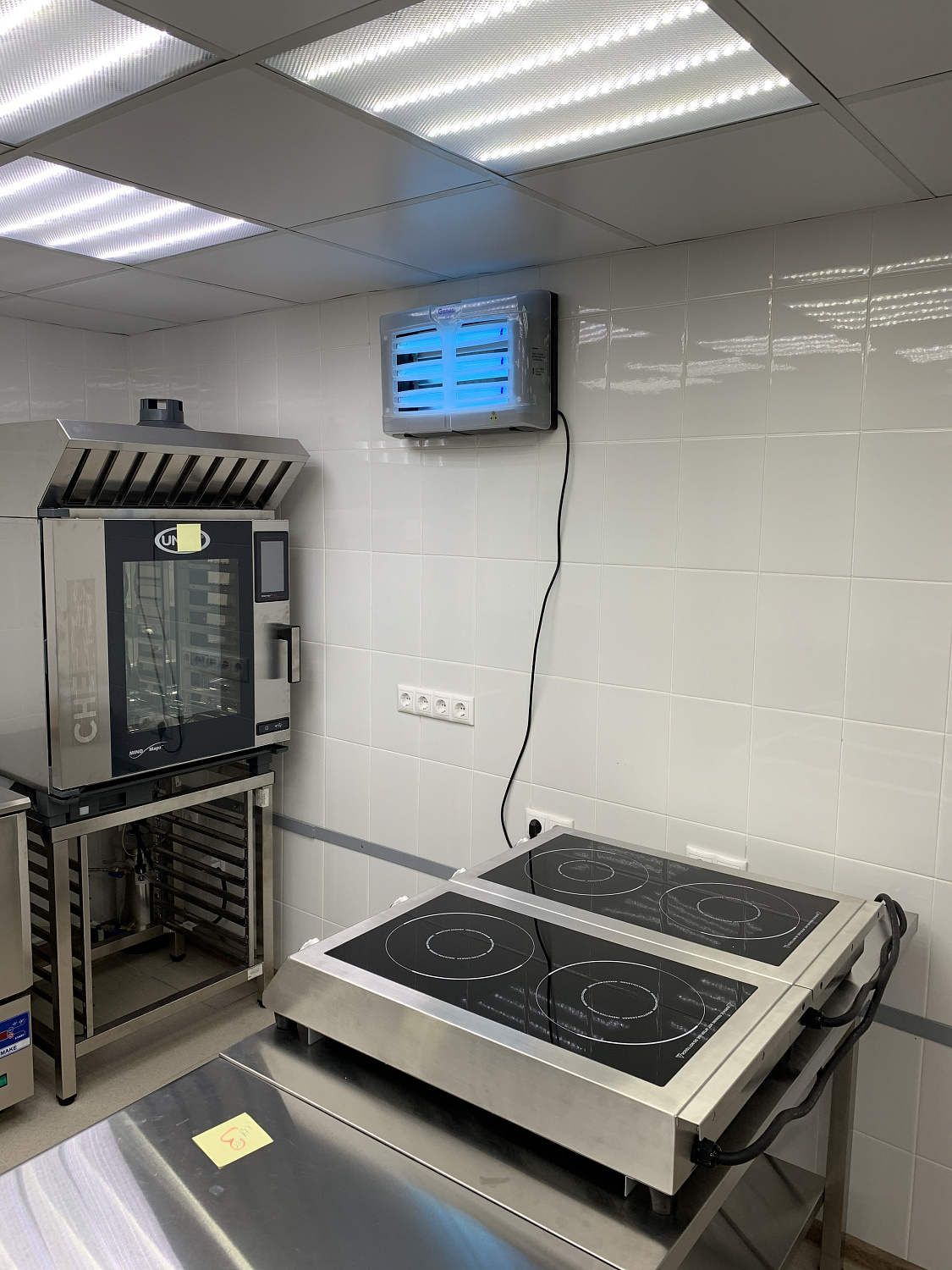 Оснащение учебной кухни в ФБУЗ "ЦГОН" Роспотребнадзора